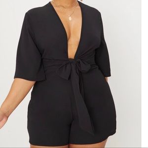 Black Romper From Pretty Little Things NEVER USED